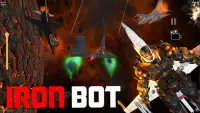 Iron Bot -Chiếc máy bay chiến đấu người biến hình Screen Shot 1