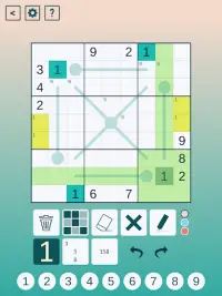 Thermo Sudoku Screen Shot 1