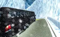 3D salju Bus Driving Simulator Screen Shot 3