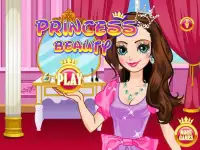 Jogos da princesa beleza spa Screen Shot 0