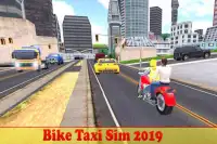 Bike Taxi Rider Sim 2019 Screen Shot 0