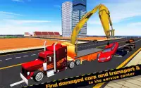 Tow Truck Car Transporter Sim Screen Shot 7