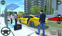City Taxi Simulator 2020 - Taxi Cab Driving Games Screen Shot 6
