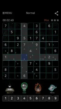 Sudoku : Dark Sand Castle Screen Shot 3