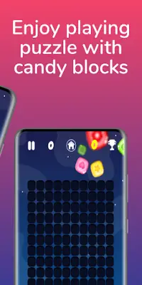 Block Puzzle -Candy- Screen Shot 1