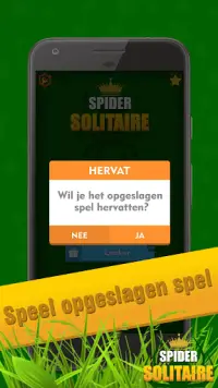 Spider game - gratis kaartspellen Screen Shot 5