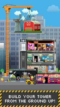 Tiny Tower: 8 Bit Retro Tycoon Screen Shot 0