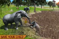 Simulador de la familia del elefante Screen Shot 18