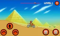 Moto Bike Hill Stunts Master Racing Games Screen Shot 3