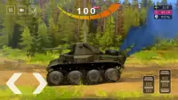 軍 タンク シミュレーター 2020 - 未舗装道路 タンク ゲーム 2020 Screen Shot 1
