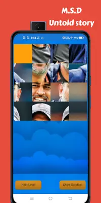 MS DHONI PUZZLE Screen Shot 2