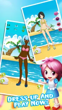 Dress Up Summer Beach For Girls Screen Shot 2
