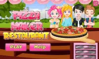 Pizza maker restaurant Screen Shot 0