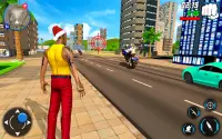 Super Santa Rope Hero - Gangster Crime Simulator Screen Shot 10