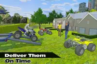 Atv Quad Moto 3D Transport: Truck Drive Simulator Screen Shot 3