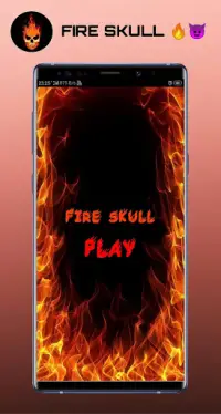Fire Skull Screen Shot 0