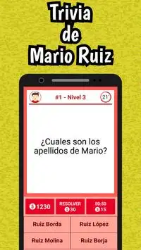 Mario Ruiz Quiz Screen Shot 1