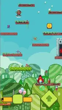 Pixel Jump - monster smash adventure Screen Shot 0