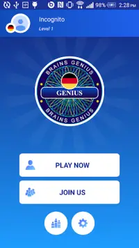 Millionaire German Genius  - Quiz Trivia Puzzle HD Screen Shot 0