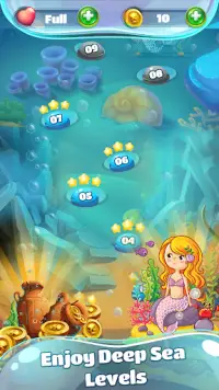 Mermaid Pearl - Match 3 Screen Shot 4