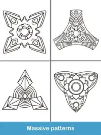 Fidget Spinner Coloring Books Screen Shot 9