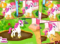 Cute pony care – girl game Screen Shot 8