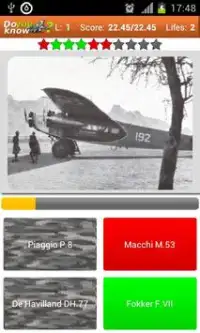 Do you know? Army airplanes Screen Shot 2