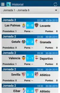 Porra Liga 2015 - 2016 Screen Shot 7