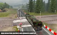 Army Truck Driving Simulator 3D Army Truck Game Screen Shot 5