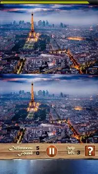 Spot Difference: Paris, France Screen Shot 2