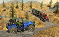 offroad jeep prado conducción - truco de coche Screen Shot 14