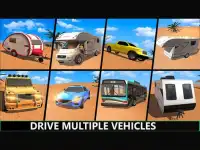 Camper Van Trailer Truck Driving Simulator Screen Shot 14