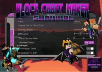 Block Craft Maker Survival Screen Shot 5