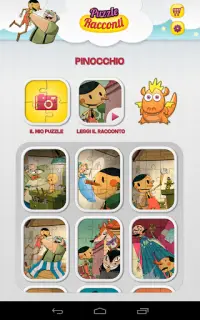 Pinocchio Puzzle racconti Screen Shot 3