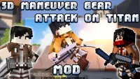 Mod Attack On Titan: Maneuver Gear   Anime Skins Screen Shot 1