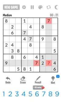 Sudoku 2021 Screen Shot 3