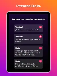 Verdad o Reto Juego (18+) Screen Shot 9