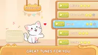 Cat Dash: Cute Cat Music Game Screen Shot 1