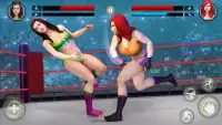 Femmes Wrestling Rumble: Combats d'arrière-cour Screen Shot 0