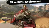 Euro Train Driving 2018: simulador de trem da cida Screen Shot 3