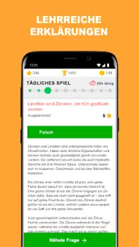 QuizzClub Allgemeinwissen Quiz Screen Shot 2