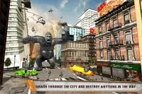 Gorilla Smash City Big Foot Monster Rampage Screen Shot 3