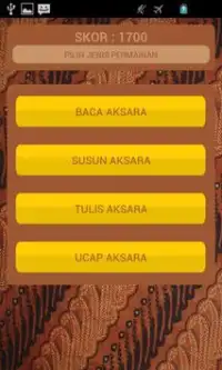 Aksara Jawa Quiz Screen Shot 1