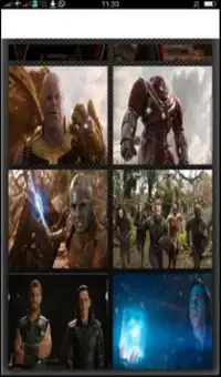 Avengers Infinity War Puzzle Games Screen Shot 1