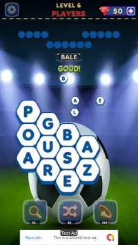 Football Challenge - Soccer League Word Crush Screen Shot 4