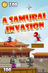 Samurai Invasion Jeu Screen Shot 0