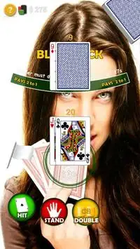 Crazy Blackjack Game Screen Shot 1