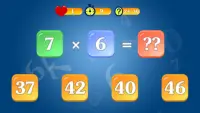 Multiplication table for children. Training. Screen Shot 8