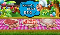 حفلة الشواء - وصفه bbq! لعبة طبخ Screen Shot 6