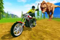 Bike Racing Sim: Dino-Welt Screen Shot 2